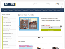 Tablet Screenshot of brind.com